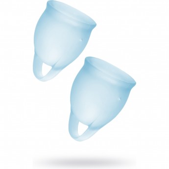 Менструальная чаша SATISFYER FEEL CONFIDENT 2 шт голубой