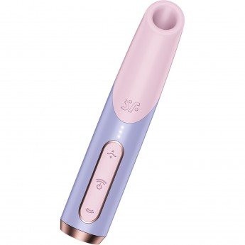 Мини-вибратор с 3D пульсацией SATISFYER BOLD KISS розовый